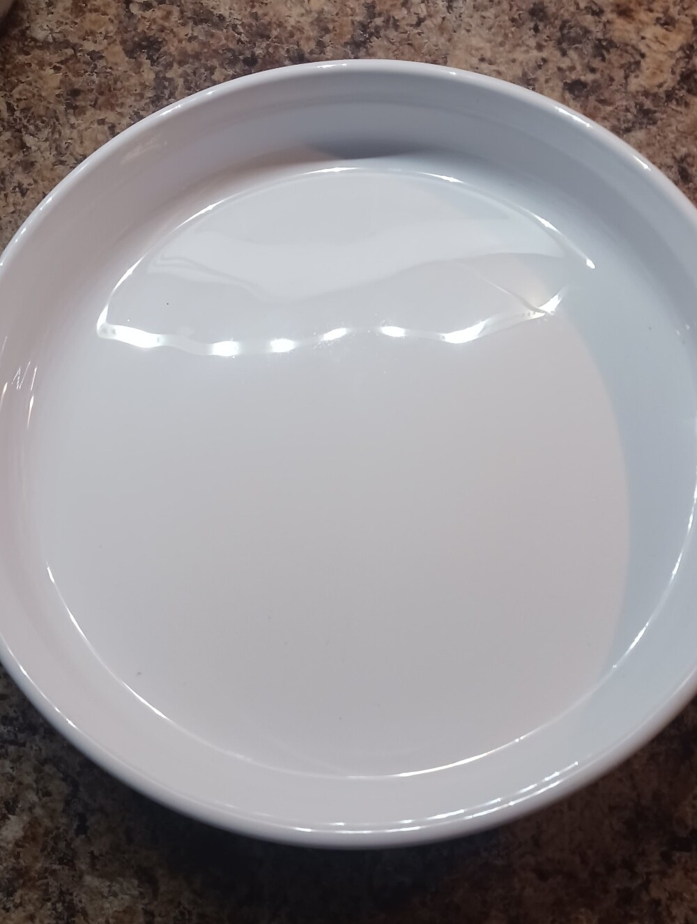 Corningware White Ceramic 10 Inch Dish